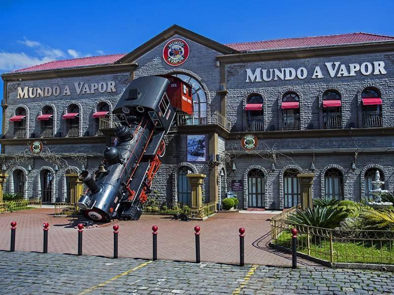 Apartamento Luxuoso No Cond Vista Do Quilombo A 50 Metros Do Hard Rock Cafe Gramado Exterior photo